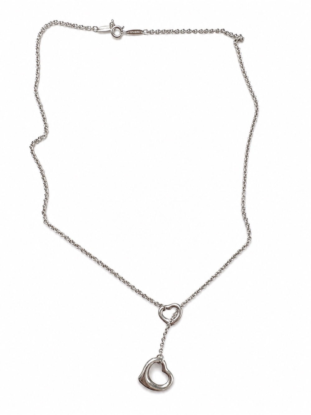 Tiffany & Co. Elsa Peretti Open Heart (Y) Necklace,